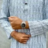 Ash Pattern Color Men's Panjabi | Code -7031 - Image 3